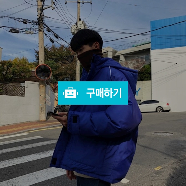 라인 포인트 배색 후드패딩 / 1023shop / 디비디비 / 구매하기 / 특가할인
