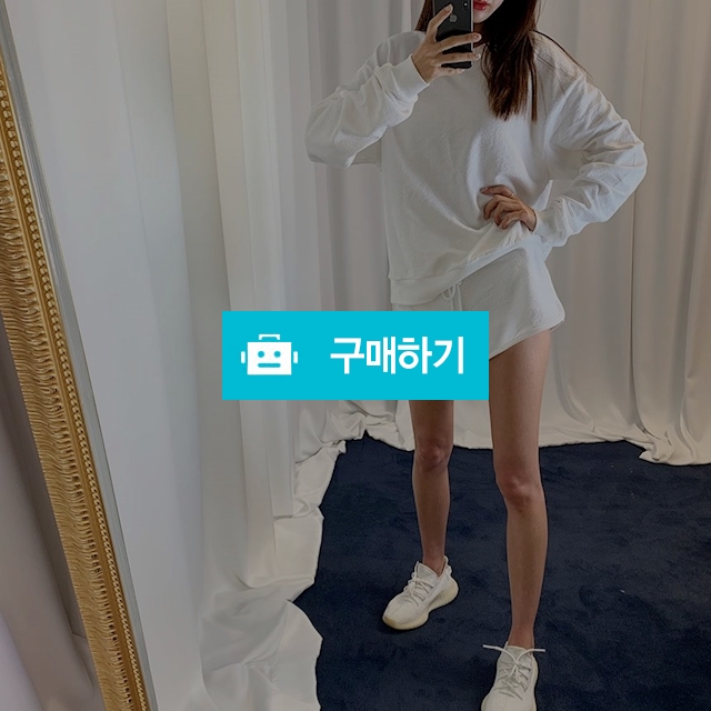 트레이닝 맨투맨 밴딩 숏팬츠 세트 / 파이브룸 / 디비디비 / 구매하기 / 특가할인