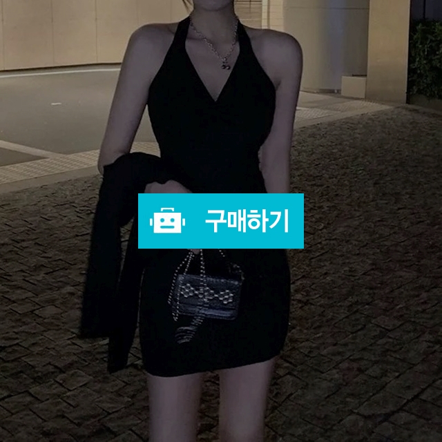 여성 섹시 오프숄더 끈 원피스 / 와드팩토리 / 디비디비 / 구매하기 / 특가할인