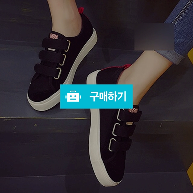 [225~250mm] 벨크로 스니커즈 캔버스화 운동화 단화 C014 / damishoe / 디비디비 / 구매하기 / 특가할인