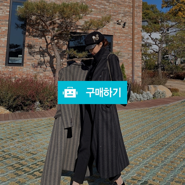 슬림핏 더블 롱 코트 / 6310 / 디비디비 / 구매하기 / 특가할인