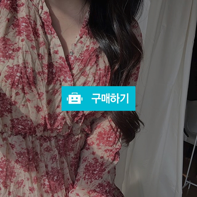 브이넥 플라워 프릴 미디원피스 / 김설아님의 스토어 / 디비디비 / 구매하기 / 특가할인