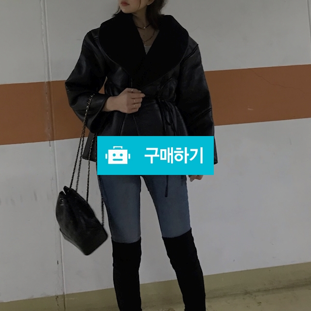 양털 무스탕 자켓 / 메이앤린 / 디비디비 / 구매하기 / 특가할인