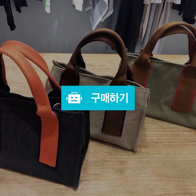 수입 배색 패브릭 토트 크로스백 / 루디아언니님의 스토어 / 디비디비 / 구매하기 / 특가할인