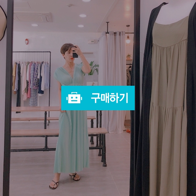 아테네원피스(2color)/민트 / 나비언냐님의 스토어 / 디비디비 / 구매하기 / 특가할인