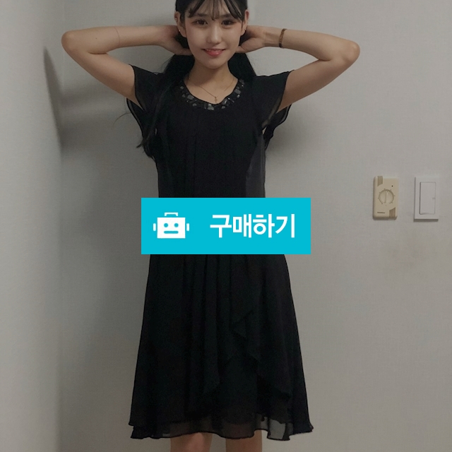블랙 샬랄라원피스 / 중고옷특템 마켓 / 디비디비 / 구매하기 / 특가할인