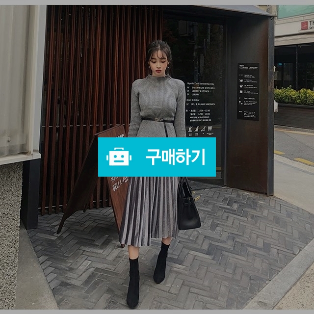 니트티 플리츠 스커트세트 / 투홀릭님의 스토어 / 디비디비 / 구매하기 / 특가할인