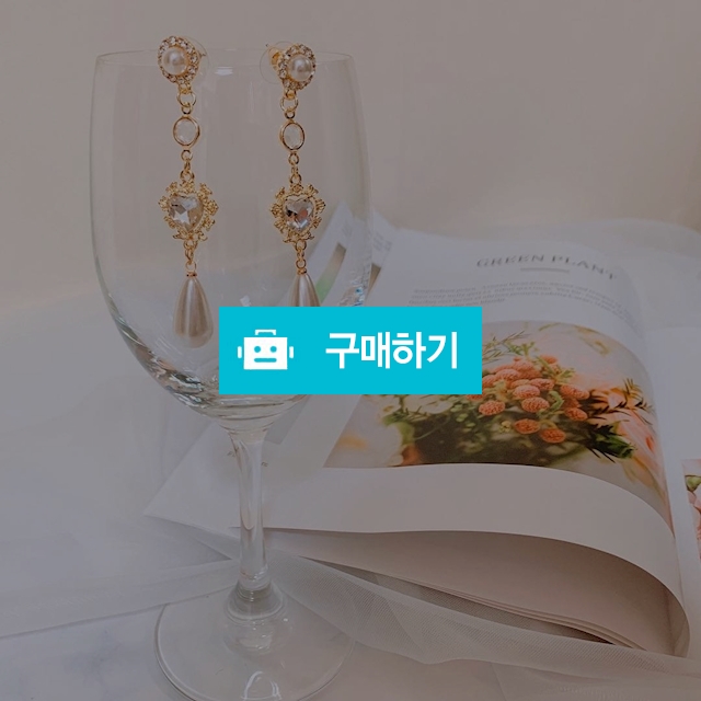 화이트 드랍이어링 / 오늘도예뻐님의 스토어 / 디비디비 / 구매하기 / 특가할인