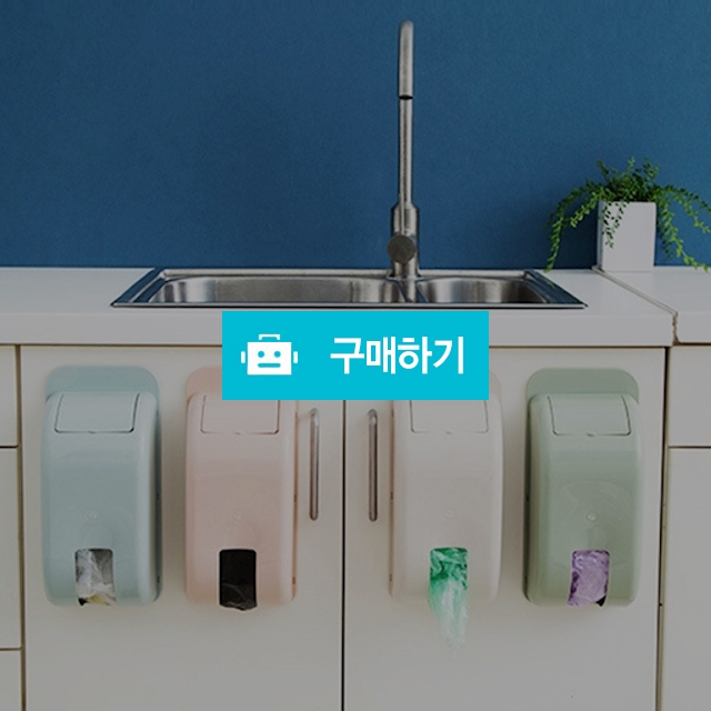쏙쏙뽑아 비닐봉투케이스 블루 / 리빙듀오님의 스토어 / 디비디비 / 구매하기 / 특가할인