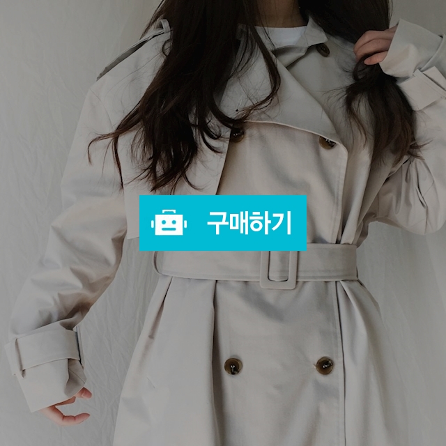 더블 롱 트렌치 코트 / 오브드레스 / 디비디비 / 구매하기 / 특가할인
