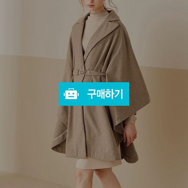 (해외수입)골드벨트 케이프 울혼방 코트 / 비비드걸님의 스토어 / 디비디비 / 구매하기 / 특가할인