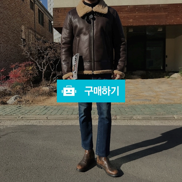 남자 가죽 무스탕 자켓 2color / 어글리듀오님의 스토어 / 디비디비 / 구매하기 / 특가할인
