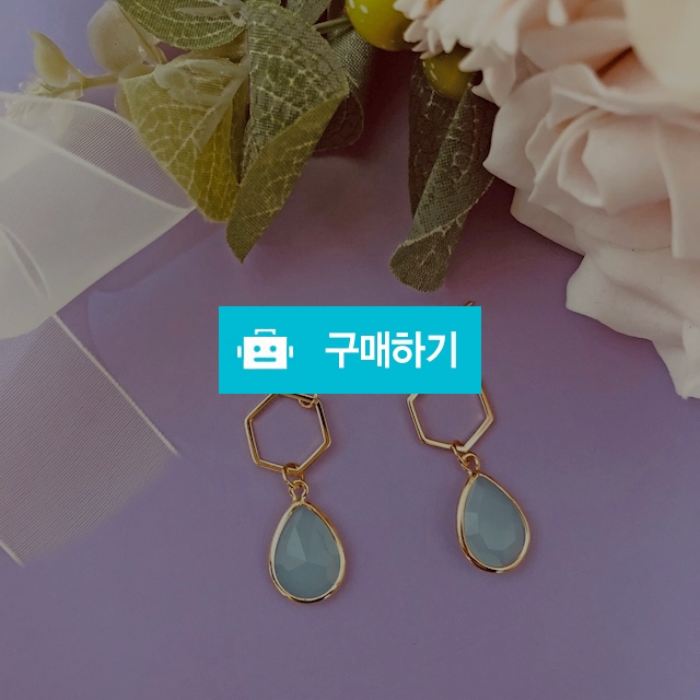 에메랄드 도형 귀걸이 / 밍두 / 디비디비 / 구매하기 / 특가할인