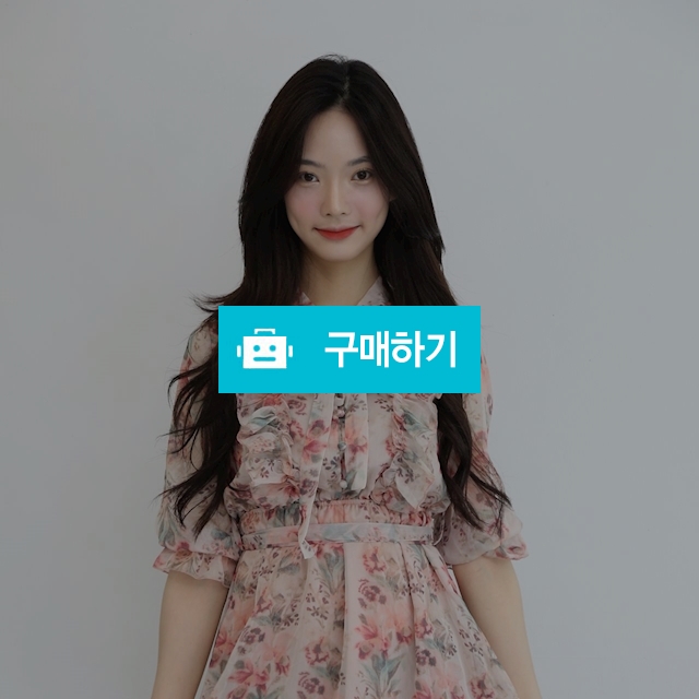 쉬폰 플라워 미니 원피스 / hanadusol님의 스토어 / 디비디비 / 구매하기 / 특가할인