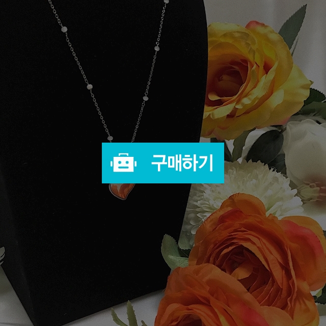 🧚🏻‍♀️[써지컬스틸] 오팔 하트 네크리스 / LinPrincess님의 스토어 / 디비디비 / 구매하기 / 특가할인
