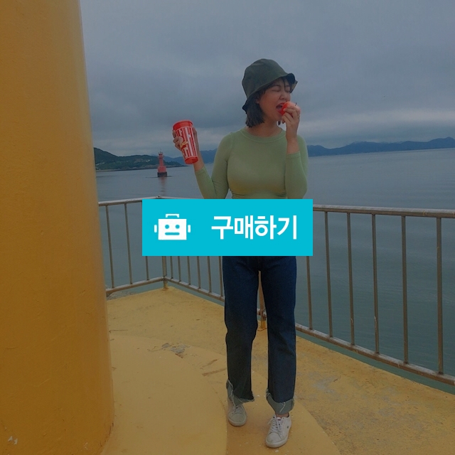 살짝 노출가능한 가을색감의 시스루 쫄티 와 느낌있게 빠진 와이드형 일자 중청바지 / mixique / 디비디비 / 구매하기 / 특가할인