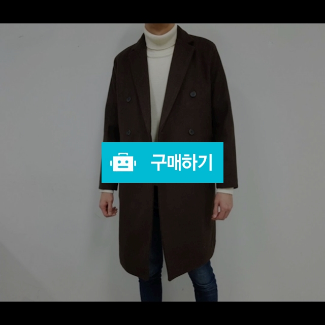 G 롱 더블 코트 / 미라클퀸 / 디비디비 / 구매하기 / 특가할인