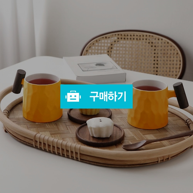 (티로직) 계수나무 300ml 머그, 코스터 2인세트/독일 티웨어 브랜드 / maxplus / 디비디비 / 구매하기 / 특가할인