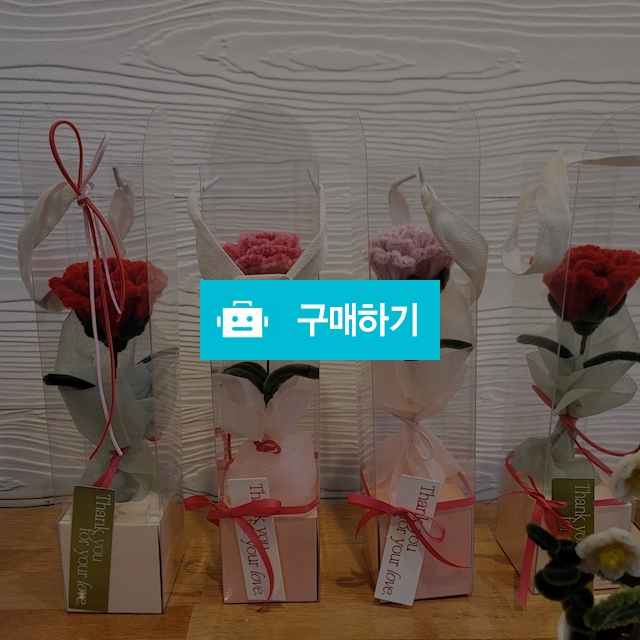 모루 카네이션 -어버이날,스승의날 선물 / 건강하리 굼벵이명소 농장입니다 / 디비디비 / 구매하기 / 특가할인