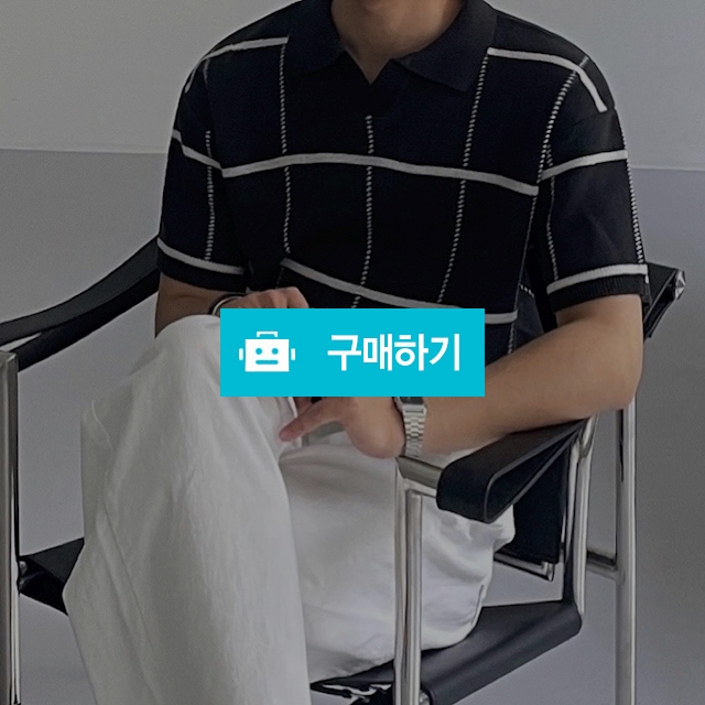 남자 오픈 카라 타탄 체크 PK 반팔 카라티 / 어나더스토어 / 디비디비 / 구매하기 / 특가할인