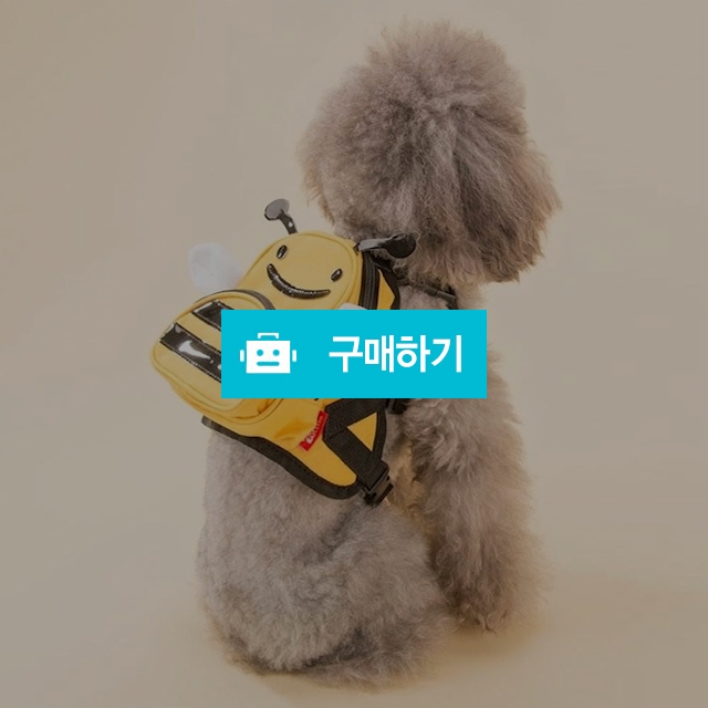 마이독 꿀벌 강아지하네스 애견가방 / 마이독님의 스토어 / 디비디비 / 구매하기 / 특가할인