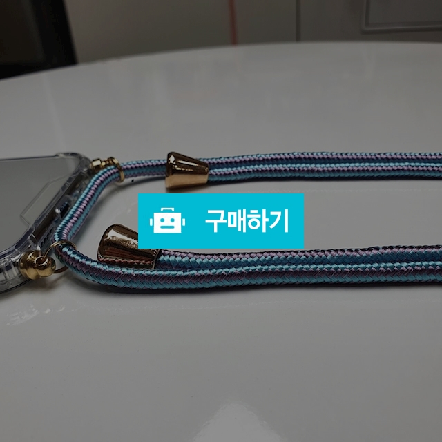 하이에나 핸드폰 목걸이 줄 스트랩 케이스 바이올렛 갤럭시 A30 등 전기종 / 카키모바일 / 디비디비 / 구매하기 / 특가할인