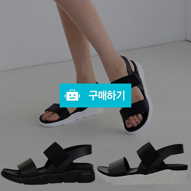 마리오탈라리코 스판패치 레더 스트랩 키높이샌들 4cm굽 남녀공용 캐주얼샌들 / 마리오탈라리코님의 스토어 / 디비디비 / 구매하기 / 특가할인