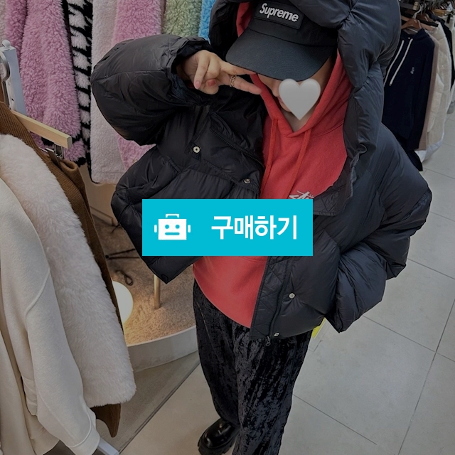 꽃모양후드 덕다운패딩 / 모어클로딩 / 디비디비 / 구매하기 / 특가할인