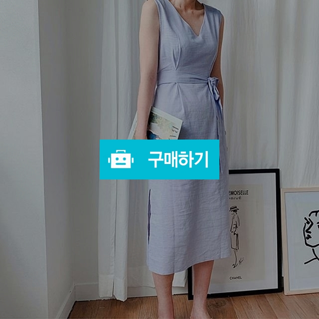 린넨 트임 스트랩 나시 롱원피스 / 모드페이지 / 디비디비 / 구매하기 / 특가할인