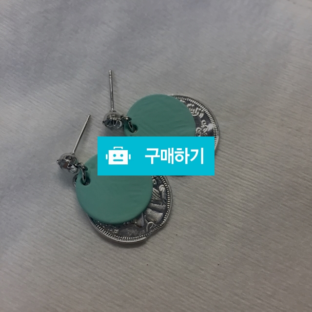 mint coin earrings / BeforeLong / 디비디비 / 구매하기 / 특가할인