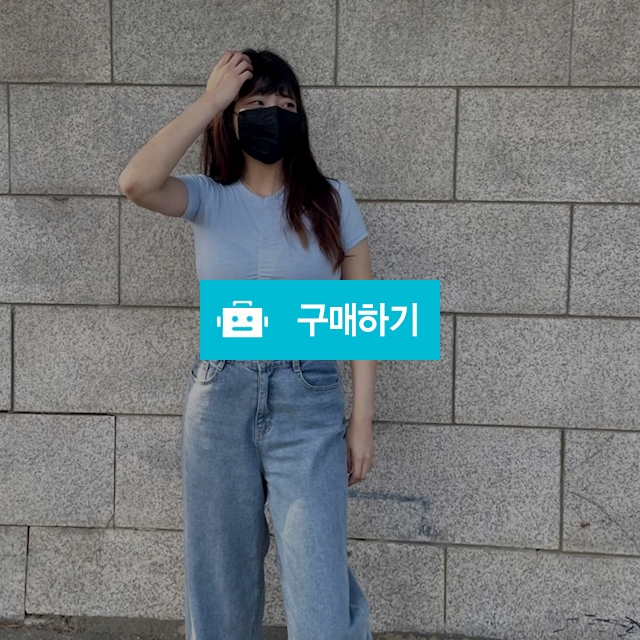 여자 여름 셔링 크롭 반팔 티셔츠 / 민클로즈 / 디비디비 / 구매하기 / 특가할인