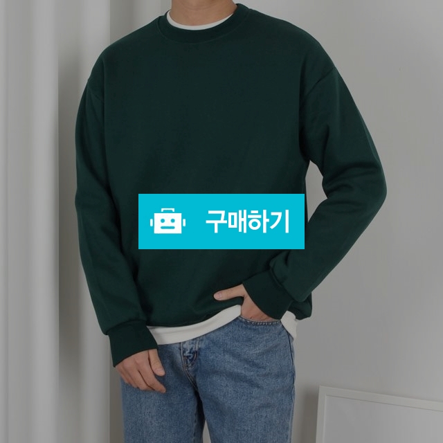 커플 오버핏 기모 맨투맨 / 바이심즈 / 디비디비 / 구매하기 / 특가할인