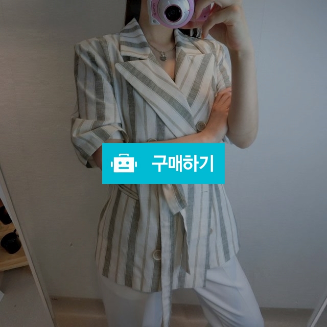 린넨 스트랩 더블 하프 자켓 / minmin님의 스토어 / 디비디비 / 구매하기 / 특가할인