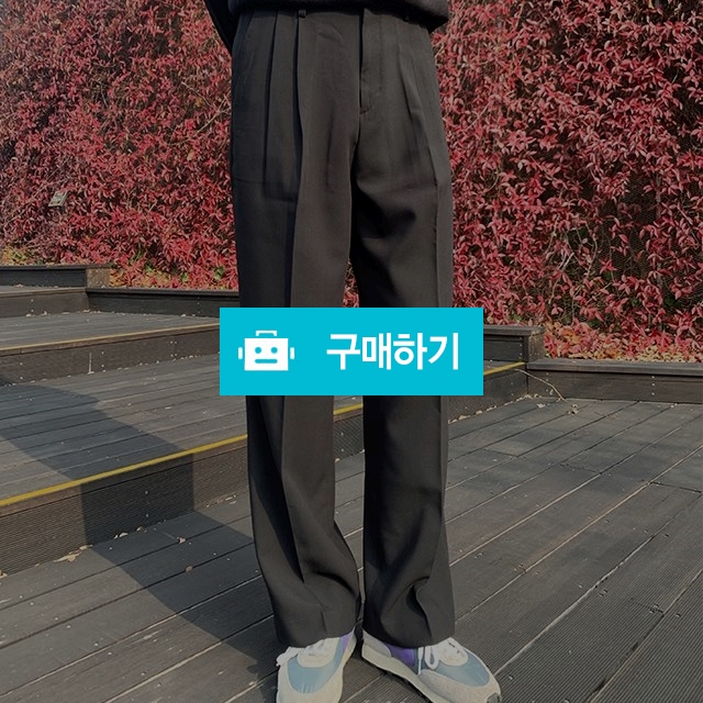 겨울 핀턱 와이드 슬랙스 / 형제옷장 / 디비디비 / 구매하기 / 특가할인