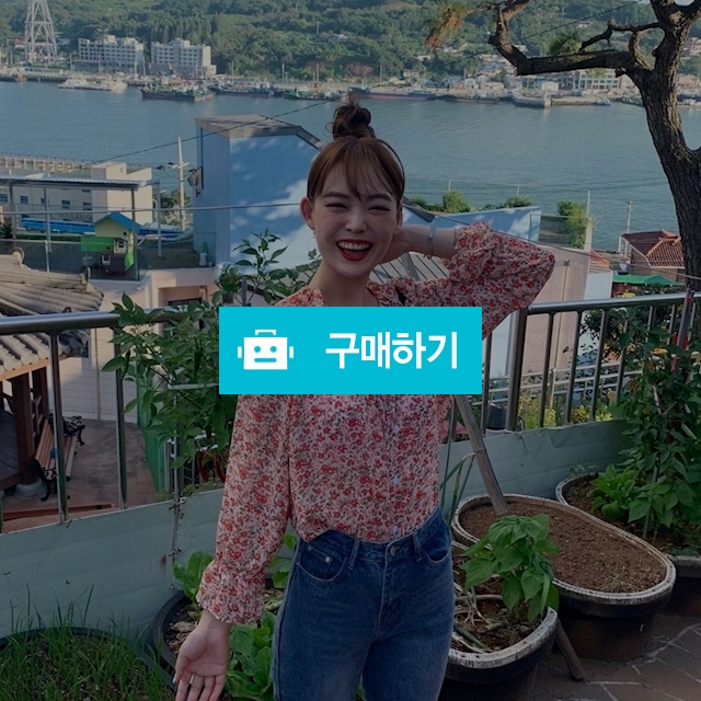 쉬폰 플라워 프릴 블라우스 / 러브피기님의 스토어 / 디비디비 / 구매하기 / 특가할인