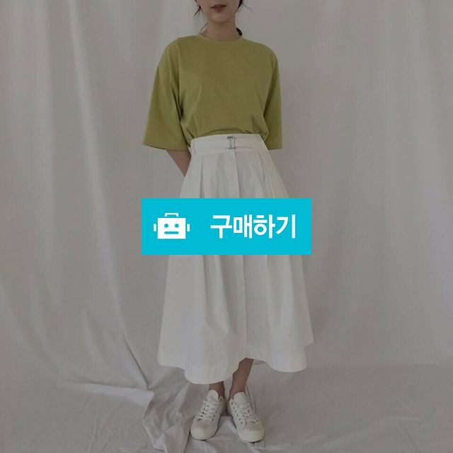 A라인 앞지퍼 오픈 롱 스커트 / 민클로즈 / 디비디비 / 구매하기 / 특가할인
