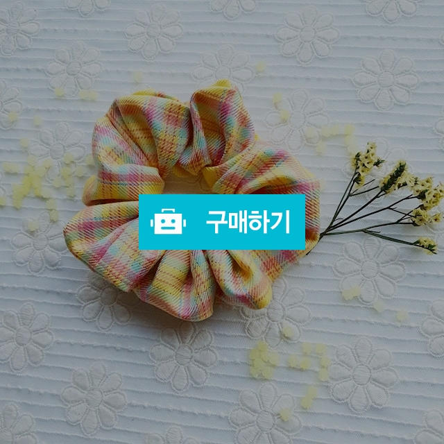 레인보우사베트 스크런치 곱창밴드 / 레이알라 / 디비디비 / 구매하기 / 특가할인