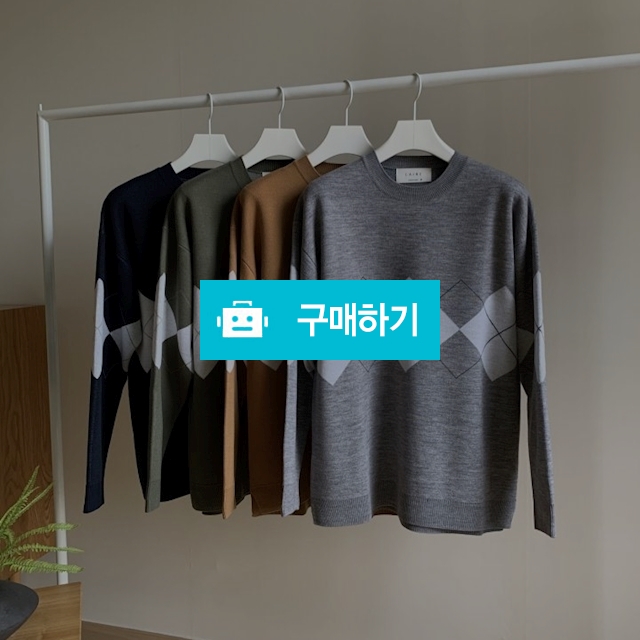 아가일 라운드 니트 / 위버스코 / 디비디비 / 구매하기 / 특가할인