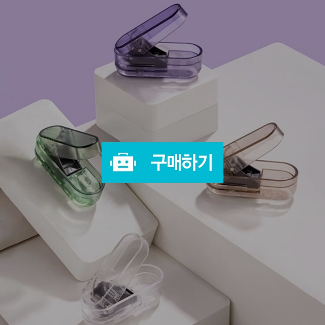 델리 휴대용 타공기 누사인 투명 미니 펀치 랜덤색상 / 설래임 / 디비디비 / 구매하기 / 특가할인