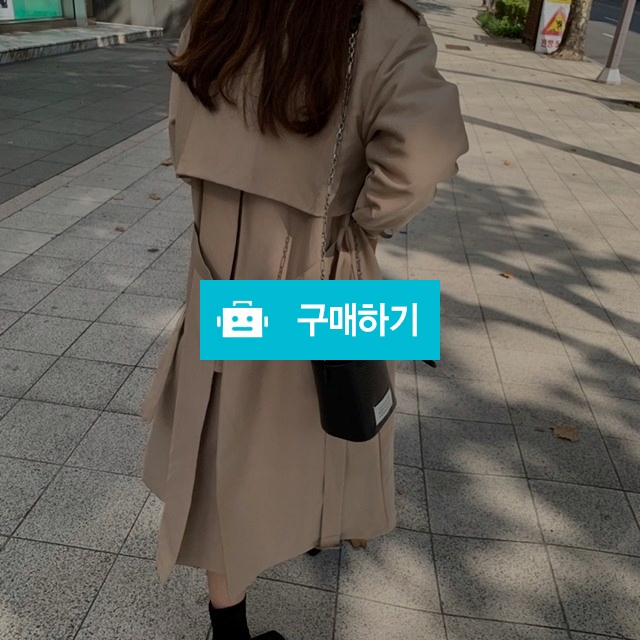 클래식 싱글버튼 밸티드 롱 트렌치코트 / 소울드레스jy / 디비디비 / 구매하기 / 특가할인