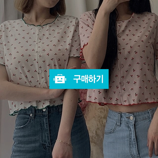 동네언니야 앵두 꼬불 배색 숏 가디건 / 동네언니야 / 디비디비 / 구매하기 / 특가할인