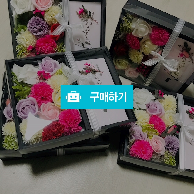 [제이쥬] 비누꽃 프리저브드 플라워 용돈박스 대사이즈 / 제이쥬캔들 / 디비디비 / 구매하기 / 특가할인
