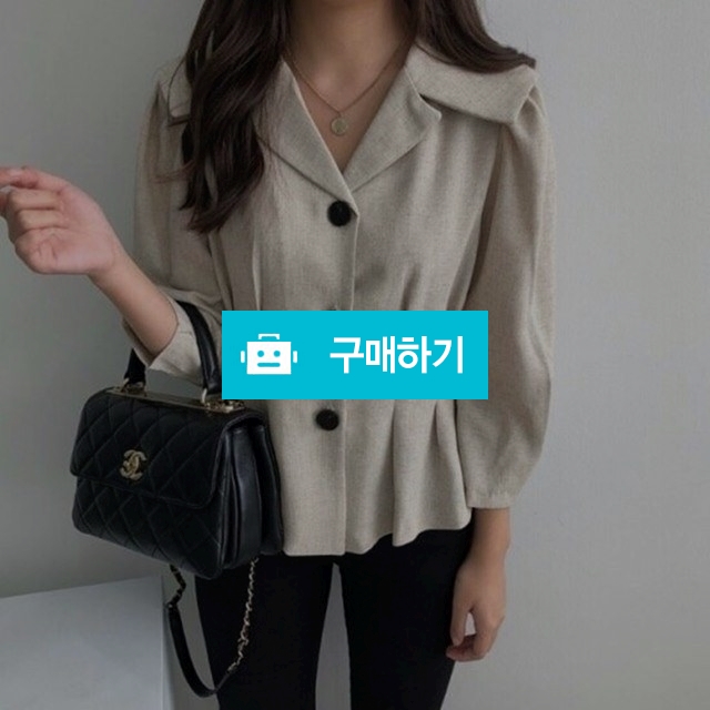 세일러카라 퍼프소매 핀턱 자켓 블라우스 / 소울드레스jy / 디비디비 / 구매하기 / 특가할인