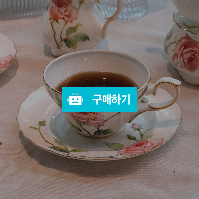 (티로직) 로즈가든 골드림 컵소서(S) 2인조/독일 티웨어 브랜드 / maxplus / 디비디비 / 구매하기 / 특가할인