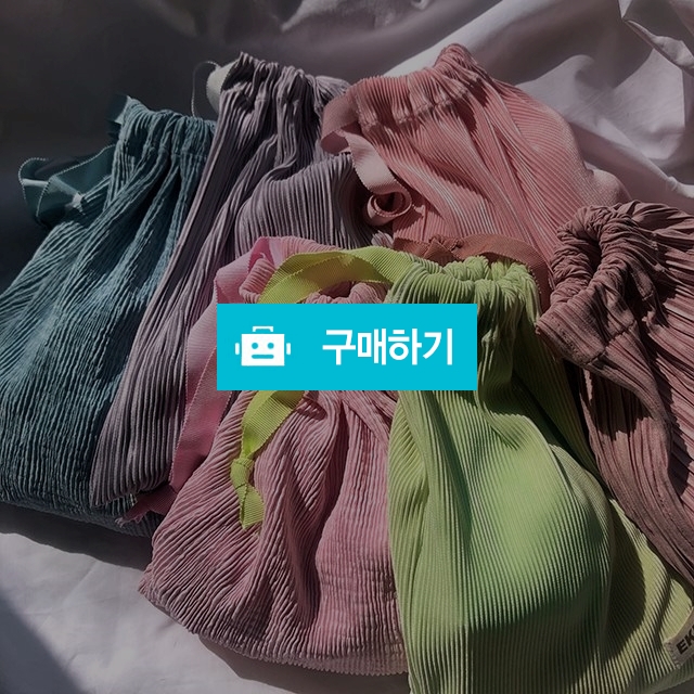 여행용 주름 스트링 파우치 / 에클 / 디비디비 / 구매하기 / 특가할인