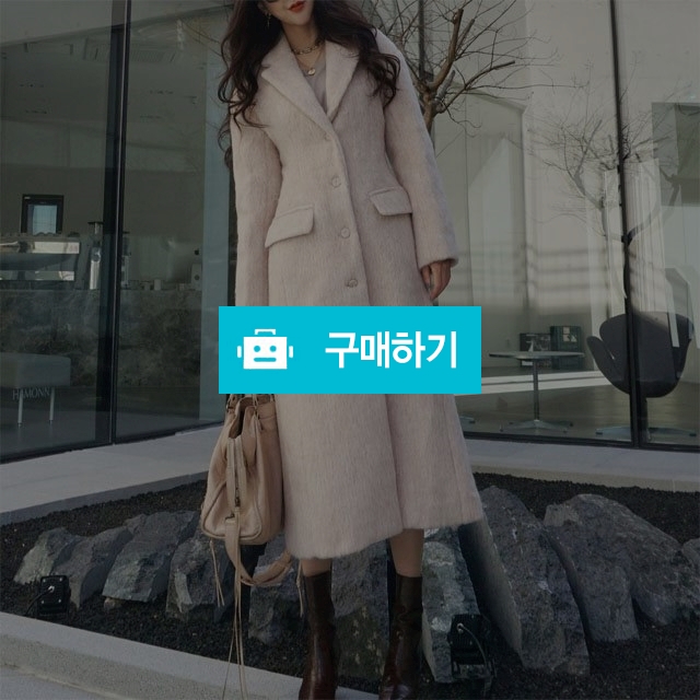 알파카 모직 포켓 롱 코트 / 행온님의 스토어 / 디비디비 / 구매하기 / 특가할인