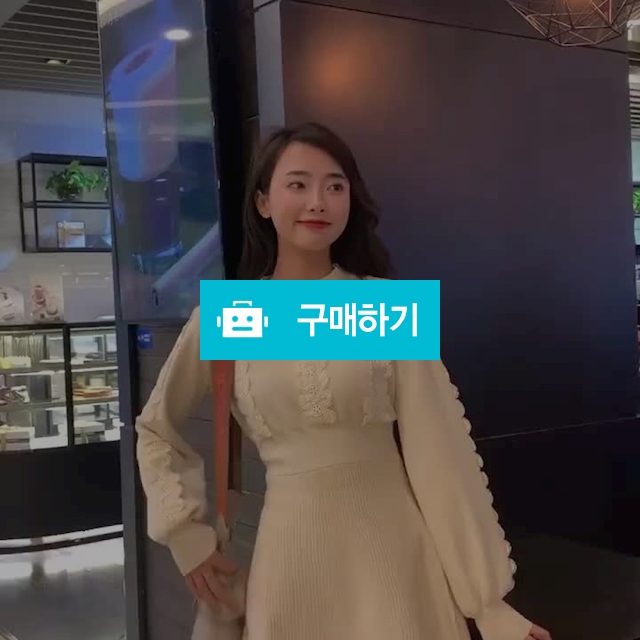 사이드 레이스 니트 원피스 F5734 / 오늘도 예쁘게 엠투걸 / 디비디비 / 구매하기 / 특가할인
