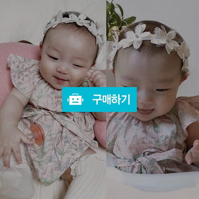 꽃 헤어밴드 베베 아기 유아 키즈  FRJ / 리더키즈 / 디비디비 / 구매하기 / 특가할인