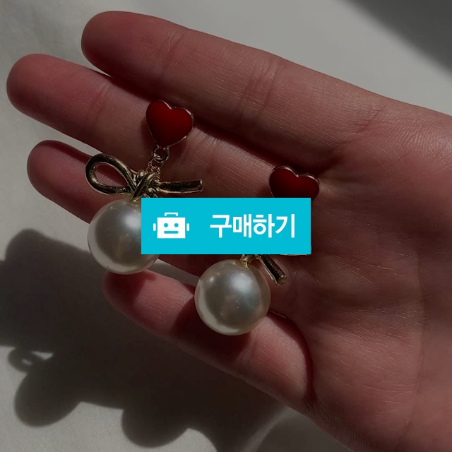 [티타늄]- 진주에 발 묶인 하트 / Osring님의 스토어 / 디비디비 / 구매하기 / 특가할인