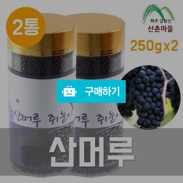 산촌마을 산머루 쥐눈이콩 청국장환 250g x 2 / 팜무몰 / 디비디비 / 구매하기 / 특가할인